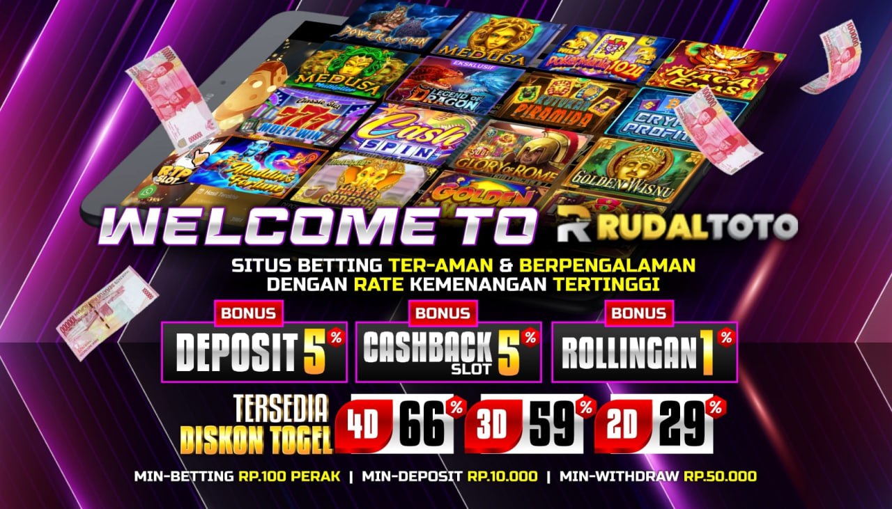 RUDALTOTO : Toto Togel Online Terbaik Dengan Bet Termurah 100 Perak Terpecaya Di Asia Tenggara